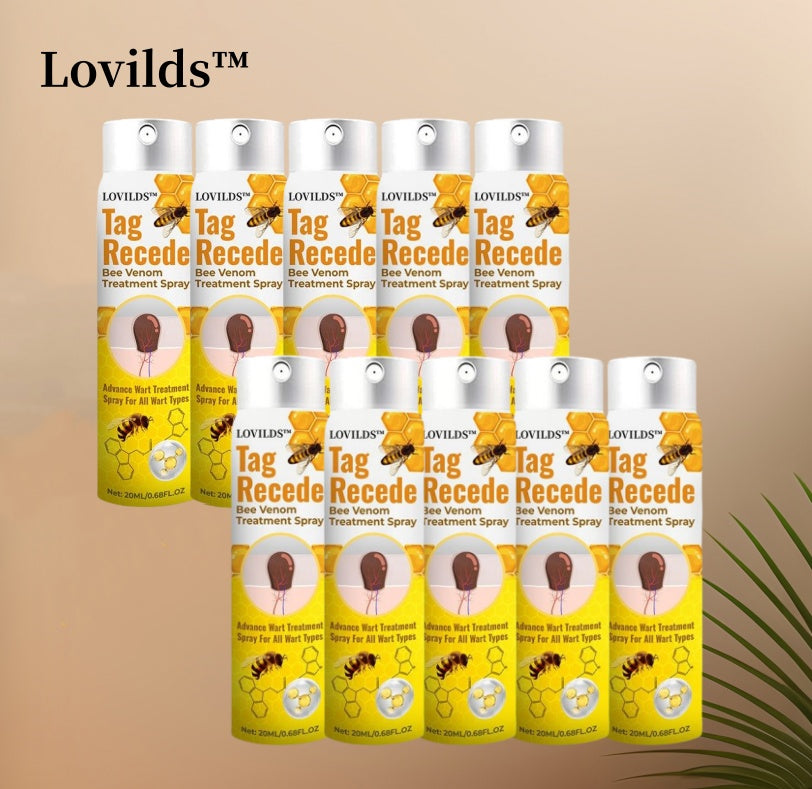šLOVILDS⢠Tag Recede Bee Venom Treatment Spray