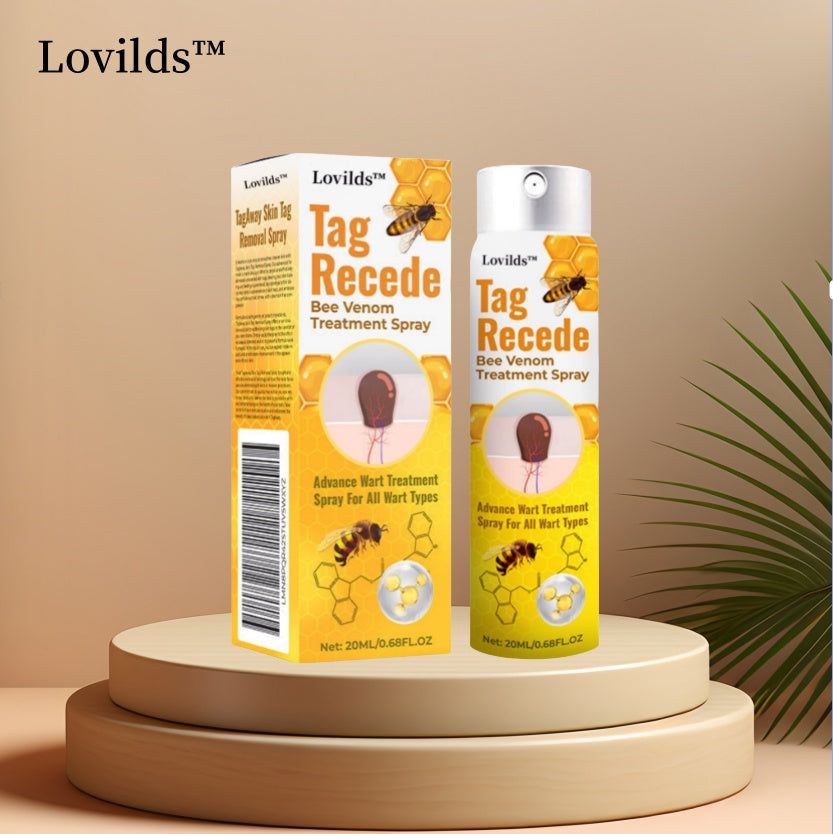 šLOVILDS⢠Tag Recede Bee Venom Treatment Spray