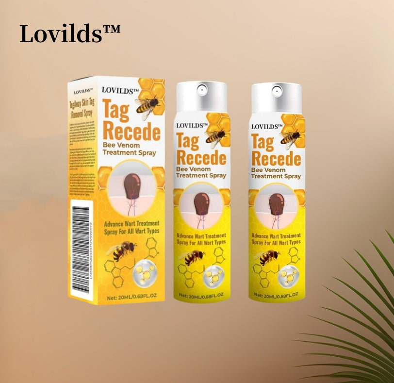 šLOVILDS⢠Tag Recede Bee Venom Treatment Spray