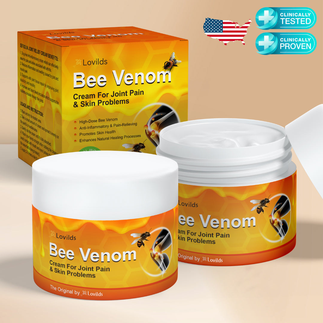 🇦🇺🦴Lovilds™ Bee Venom Pain Suppression Joint Healing Cream (👩🏼⚕️AOA Recommended)