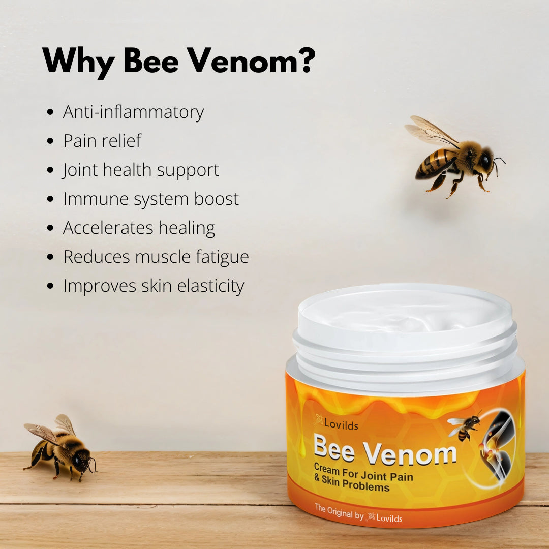 🇦🇺🦴Lovilds™ Bee Venom Pain Suppression Joint Healing Cream (👩🏼⚕️AOA Recommended)