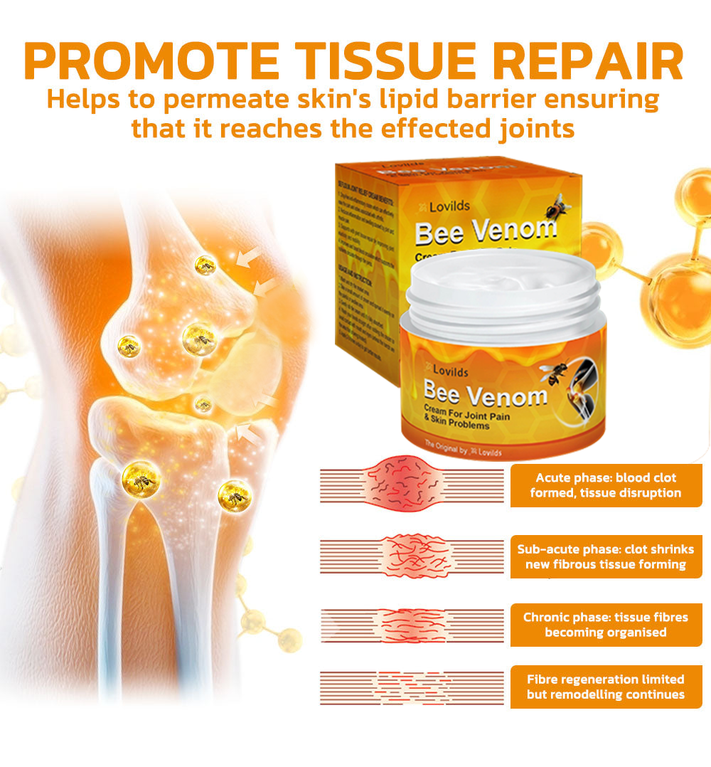 🇦🇺🦴Lovilds™ Bee Venom Pain Suppression Joint Healing Cream (👩🏼⚕️AOA Recommended)
