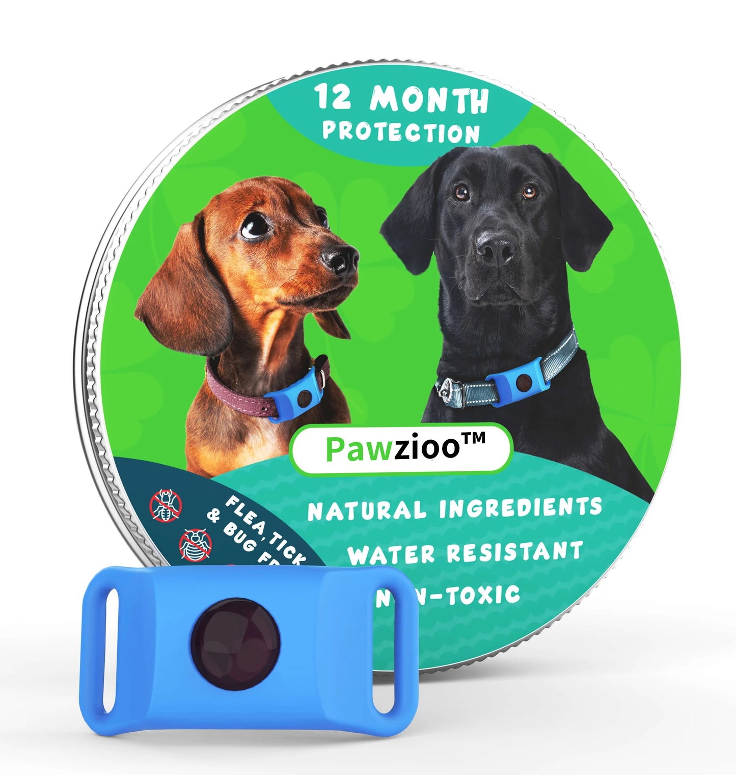 Pawzioo™ 12 Months Flea and Tick Free