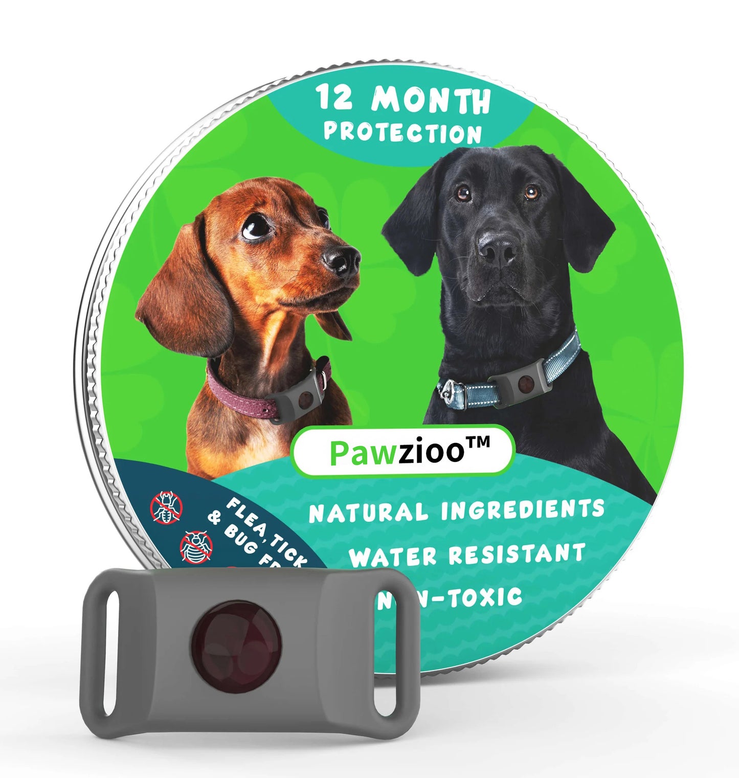 Pawzioo™ 12 Months Flea and Tick Free