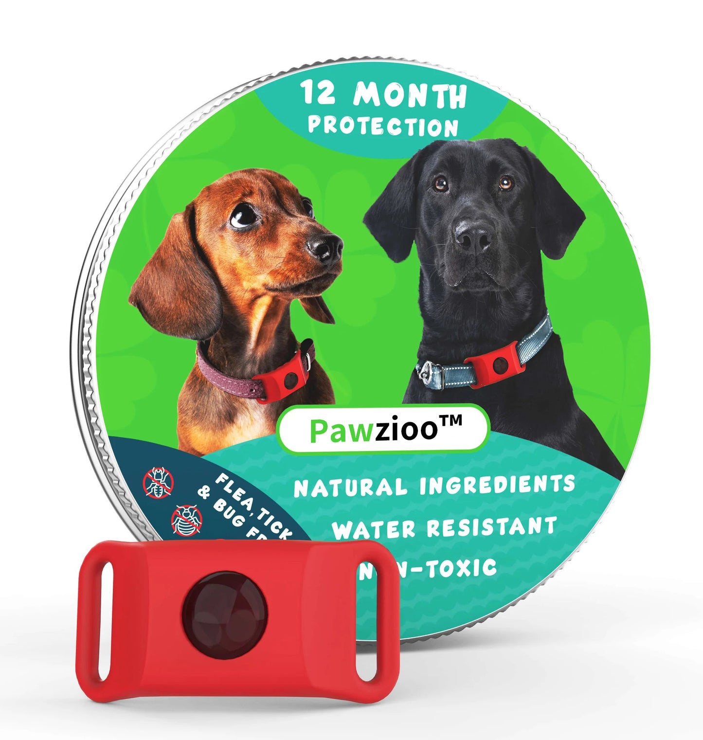 Pawzioo™ 12 Months Flea and Tick Free