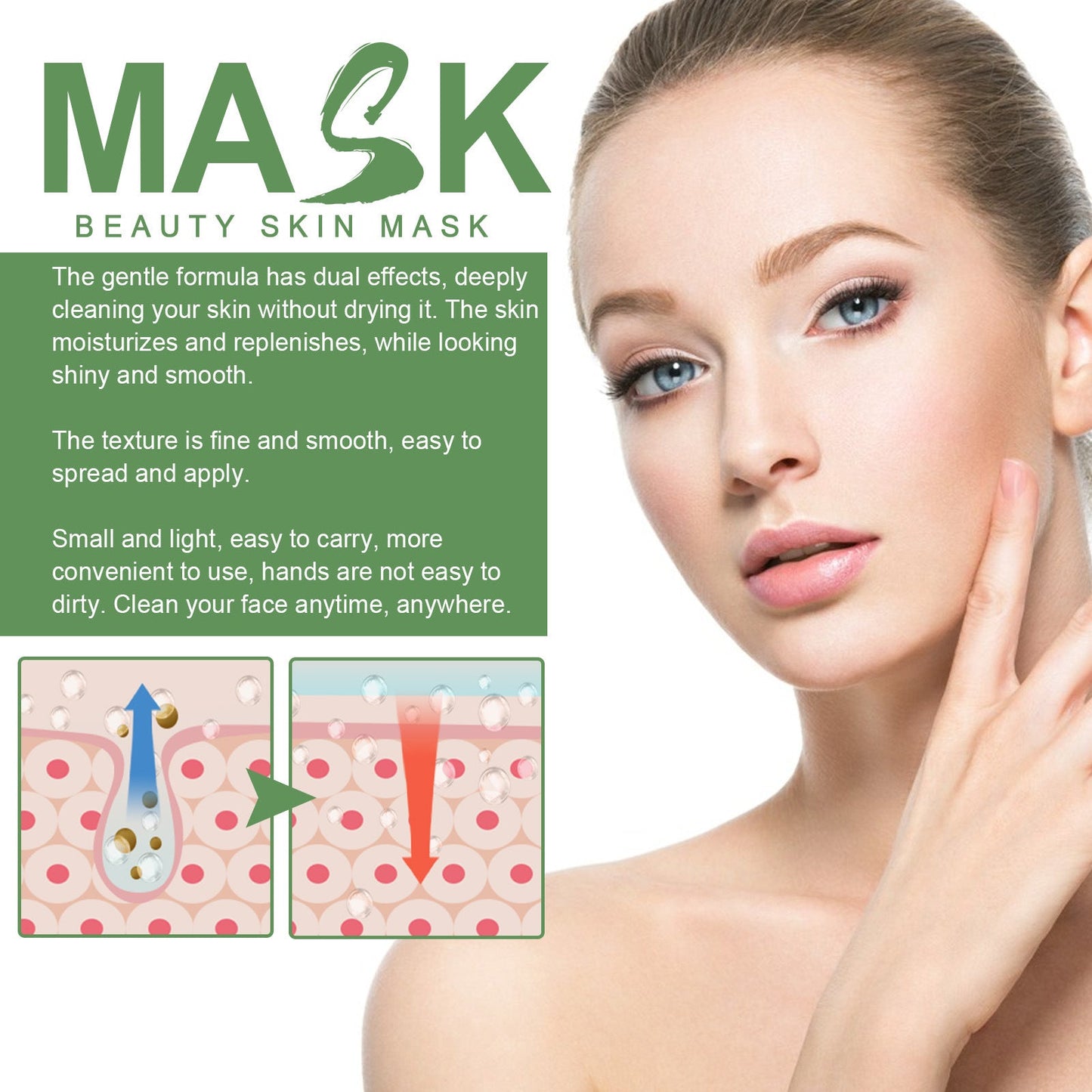2025 New Style - Green Tea Deep Cleansing Mask