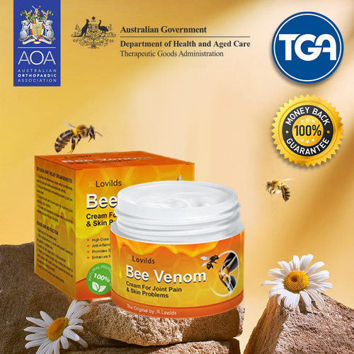 🇦🇺🦴Lovilds™ Bee Venom Pain Suppression Joint Healing Cream (👩🏼⚕️AOA Recommended)