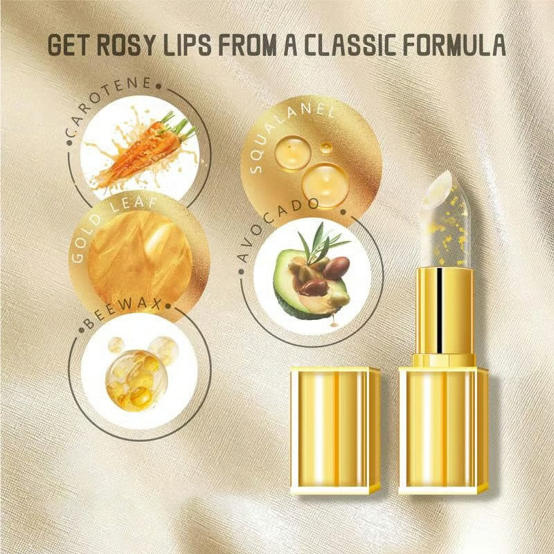 💋 Experience Luxurious Lips - ✨Transferproof Color-Changing Lipstick💄Crystal Clear Color Alchemy 💋 Auto-Tints on Contact!