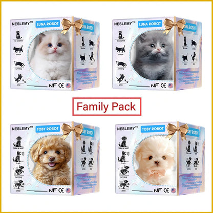 【NESLEMY™ Official Store】LUNA the Robot Cat 😺 & TOBY the Robot Dog 🐶 – The Perfect Pet Duo for Kids & Families – Last Chance for Discount!