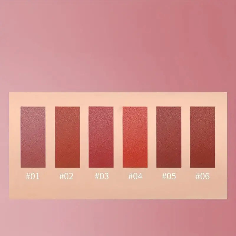 Tentcode lip gloss shade guide