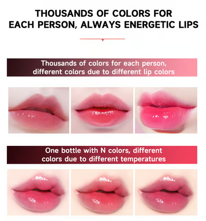 💋 Experience Luxurious Lips - ✨Transferproof Color-Changing Lipstick💄Crystal Clear Color Alchemy 💋 Auto-Tints on Contact!