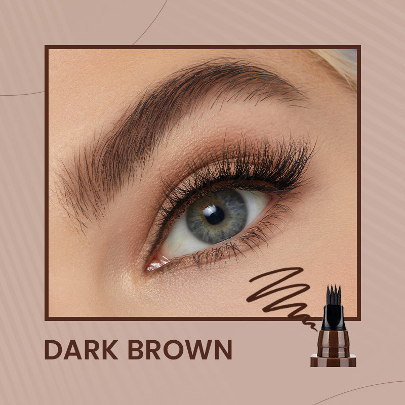 🔥👁️Juxek®Waterproof Four-tip Beard and Eyebrow Pen✨