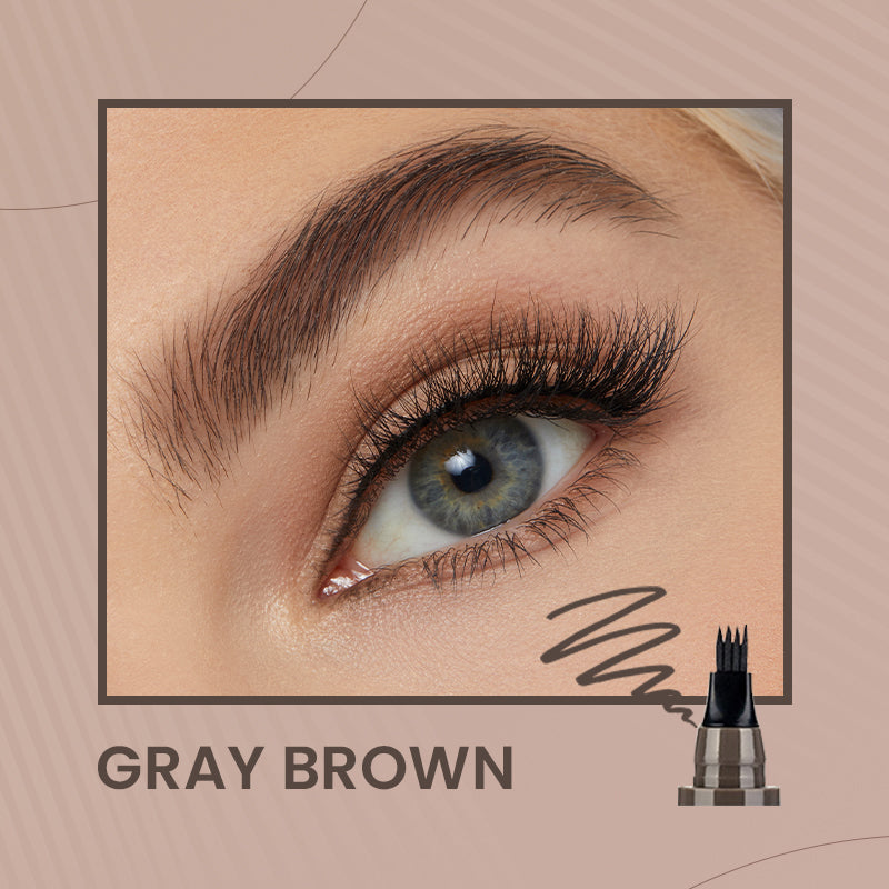 🔥👁️Juxek®Waterproof Four-tip Beard and Eyebrow Pen✨